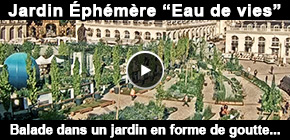 Jardin ephemere Place Stanislas